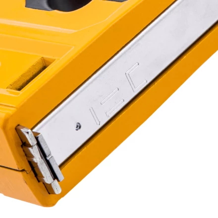 Степлер мебельный Denzel 40215, тип 53 и 13, 6-14мм, тип 140, 10-14мм, тип 300, 15мм, тип 500, 15мм купить в Уфе