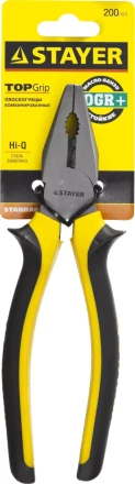 Плоскогубцы комбинированные &quot;TopGrip&quot;, 200мм, STAYER 2205-1-20_z01 купить в Уфе