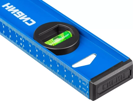 Уровень СИБИН двутавровый, 3 ампулы, измерительная линейка, 40см 34607-040 купить в Уфе