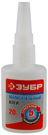 Клей ЗУБР моментальный, на блистере, 20 г 41906 купить в Уфе