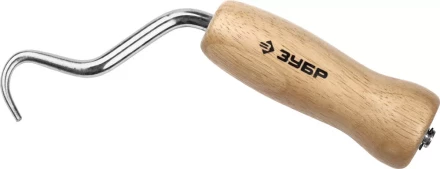 Скручиватель ЗУБР "МАСТЕР" проволоки, крюк из нержавеющей стали, буковая рукоятка 23807 купить в Уфе