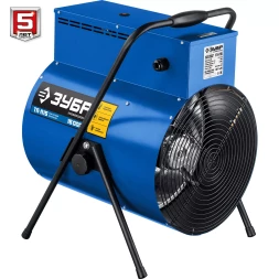 ЗУБР 15 кВт, электрическая тепловая пушка, Профессионал (ТП-П15)