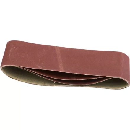 Лента STAYER &quot;MASTER&quot; шлифовальная универсальная бесконечная на тканевой основе, для ЛШМ, P120, 100х610мм, 3шт 35443-120 купить в Уфе