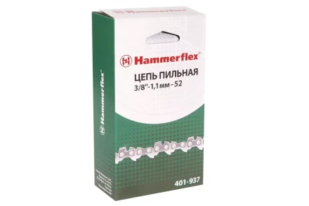 Цепь пильная HAMMER 3/8&#039;&#039;-1.1мм-52 купить в Уфе