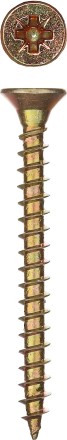 Шурупы ЗУБР &quot;МАСТЕР&quot; по дереву желтопассивированные, 4.0x40мм, 280шт 4-300391-40-040 купить в Уфе