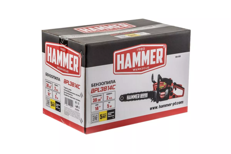 Бензопила HAMMER BPL3814C купить в Уфе