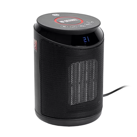 Тепловентилятор электрический керамический Denzel DTFC-2000, пульт, 3 режима, вентилятор, нагрев 1000/2000 Вт 96419 купить в Уфе