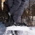 Лопата для уборки снега пластиковая, 450х325х1370 мм, стальной черенок, Palisad 61660 купить в Уфе