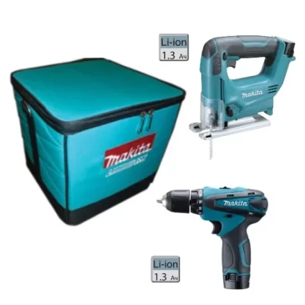 Набор Makita DK1475X3 (Дрель DF330DZ + Лобзик JV100DZ) купить в Уфе