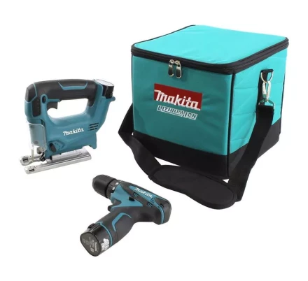 Набор Makita DK1475X3 (Дрель DF330DZ + Лобзик JV100DZ) купить в Уфе