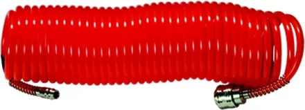 Шланг спиральный воздушный 15 м с быстросъемными соединениями  MATRIX 57006 купить в Уфе