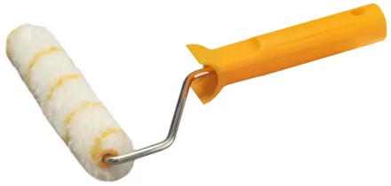 Мини-валик GIRPAINT ПОЛИАКРИЛ малярный в сборе, ворс 10мм, бюгель 6мм, 15х160мм, STAYER Master 03-0509-16_z01 купить в Уфе