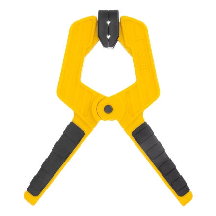 Струбцина клещеобразная Denzel, усиленная 65 х 50 мм, двухкомпонентные рукоятки, 20796 купить в Уфе