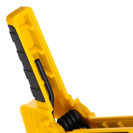 Струбцина клещеобразная Denzel, усиленная 65 х 50 мм, двухкомпонентные рукоятки, 20796 купить в Уфе