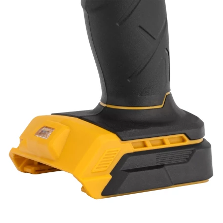 Дрель-шуруповерт аккумуляторная, бесщет.  Denzel 26141 BLDL-18-0 Li-Ion, 18 В купить в Уфе