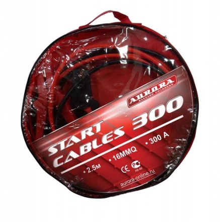 Пусковой кабель Aurora START CABLES 300 купить в Уфе