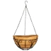 Кашпо подвесное с декором, с кокосовой корзиной, диаметр, 30 см Palisad 690108 купить в Уфе