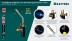 Blue Fire  KF-9000  горелка для МАПП / MAPP газа,  с пъезоподжигом,  на баллон c резьбовым соединением US 1, 2000°C 55510 купить в Уфе