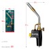 Blue Fire  KF-9000  горелка для МАПП / MAPP газа,  с пъезоподжигом,  на баллон c резьбовым соединением US 1, 2000°C 55510 купить в Уфе