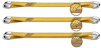 Строп СТП-5.0 т. L=4.00м SF7 150 мм с петлями 500 мм купить в Уфе