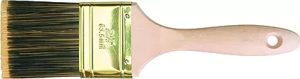 Кисть плоская Golden 2.5" искусственная щетина деревянная ручка / Matrix 83224 купить в Уфе