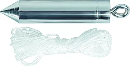 Отвес цилиндрический 100 г шнур 30 м  MATRIX 84836 купить в Уфе