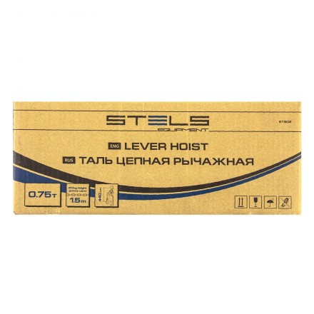 Таль цепная рычажная, 0.75 т, h подъема 1.5 м Stels 51902 купить в Уфе