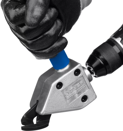 ЗУБР Турбо-Ножницы, насадка-ножницы для реза листового и гофрированного металла (23292) купить в Уфе