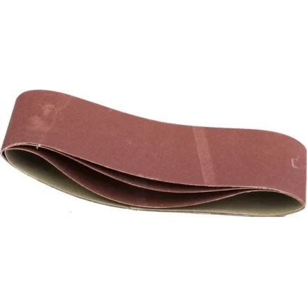 Лента STAYER "MASTER" шлифовальная универсальная бесконечная на тканевой основе, для ЛШМ, P180, 100х610мм, 3шт 35443-180 купить в Уфе