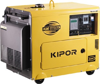 Электростанция дизельная KIPOR KDE6700TA купить в Уфе