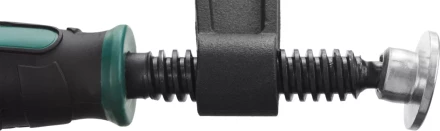 Струбцина, KRAFTOOL 32011-120-500, тип &quot;F&quot;, DIN 5117, двухкомпонентная ручка, 120х500мм 32011-120-500 купить в Уфе