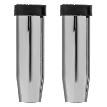 Сопло газовое 16, длина 57мм, 2 шт для MIG горелки тип 24 Denzel 93647 купить в Уфе