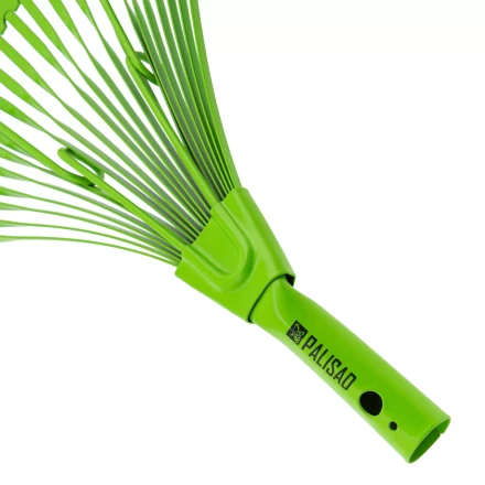 Грабли веерные стальные Palisad, 565 мм, 22 плоских зуба, эмалированные, усиленные, без черенка, 617015 купить в Уфе