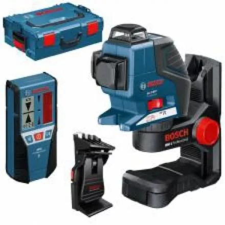 Нивелир лазерный GLL 3-80 P+ BMI +LR2+LBOXX BOSCH купить в Уфе