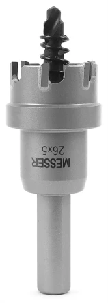 ТСТ коронка MESSER 26X5 с центрирующим сверлом и толкающей пружиной купить в Уфе