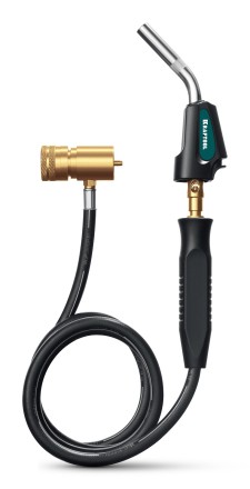 Blue Fire KS-8000  горелка для МАПП / MAPP газа,  с пъезоподжигом, на баллон c резьбовым соединением US 1, 2000°C 55512 купить в Уфе