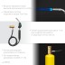 Blue Fire KS-8000  горелка для МАПП / MAPP газа,  с пъезоподжигом, на баллон c резьбовым соединением US 1, 2000°C 55512 купить в Уфе