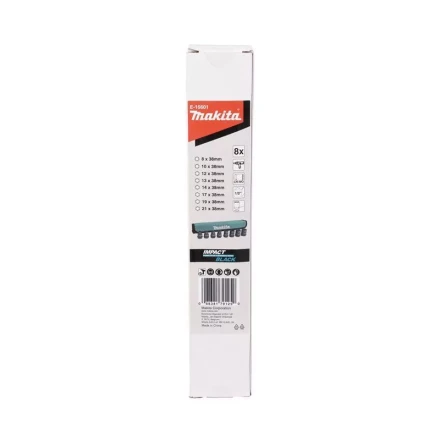 Набор ударных торцевых головок Makita 1/2, 8 шт Makita E-16601 купить в Уфе