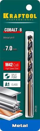 Сверла по металлу HSS-Co 29656-7 купить в Уфе
