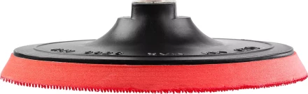 Тарелка опорная STAYER "MASTER" пластиковая для УШМ на липучке, полиуретановая вставка, d=150 мм, М14 35744-150 купить в Уфе