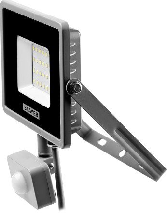 Прожектор LEDPro светодиодный, STAYER Profi 57133-30, датчик движения, 30Вт 57133-30 купить в Уфе