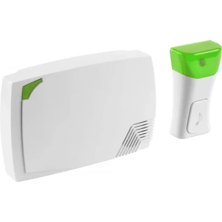 Звонок СВЕТОЗАР &quot;ЭТЮД&quot; электрический беспроводной 120м, 36 мелодий, A23, 3AA 58060 купить в Уфе