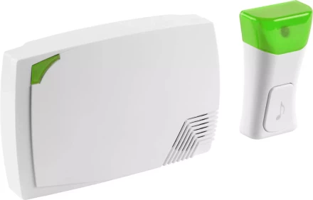 Звонок СВЕТОЗАР &quot;ЭТЮД&quot; электрический беспроводной 120м, 36 мелодий, A23, 3AA 58060 купить в Уфе