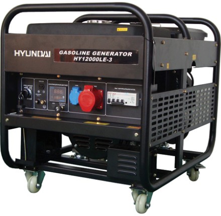 Бензогенератор Hyundai HY 12000LE-3 купить в Уфе