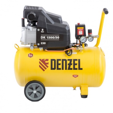 Компрессор воздушный Denzel DK1500/50 Х-PRO 58064 купить в Уфе