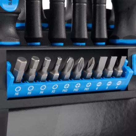 Набор отверток с битами КВТ НО-37, 37 предметов (103023) купить в Уфе