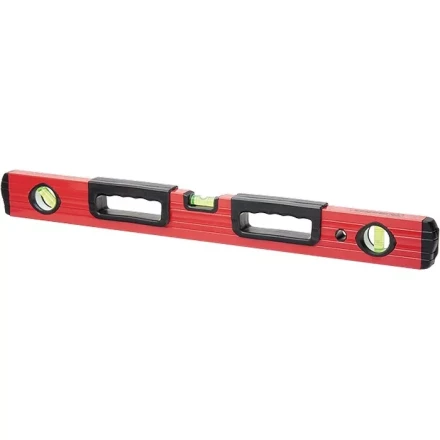 Уровень алюминиевый 2000 мм фрезерованный 3 глазка 2 эргономичные ручки  MATRIX 33234 купить в Уфе