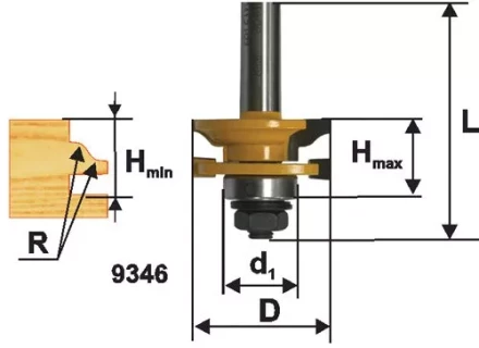 Фреза комб рамочная ф413х26мм хв 12мм 9346 купить в Уфе