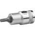 Торцовая бита-головка KRAFTOOL &quot;INDUSTRIE QUALITAT&quot;, материал S2, TORX, сатинированная, 1/2&quot;, Т27 27905-27_z01 купить в Уфе