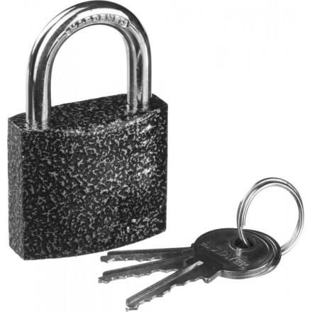 Замок STAYER &quot;STANDARD&quot; навесной, металлический корпус, закаленная дужка, 38мм 37160-38 купить в Уфе